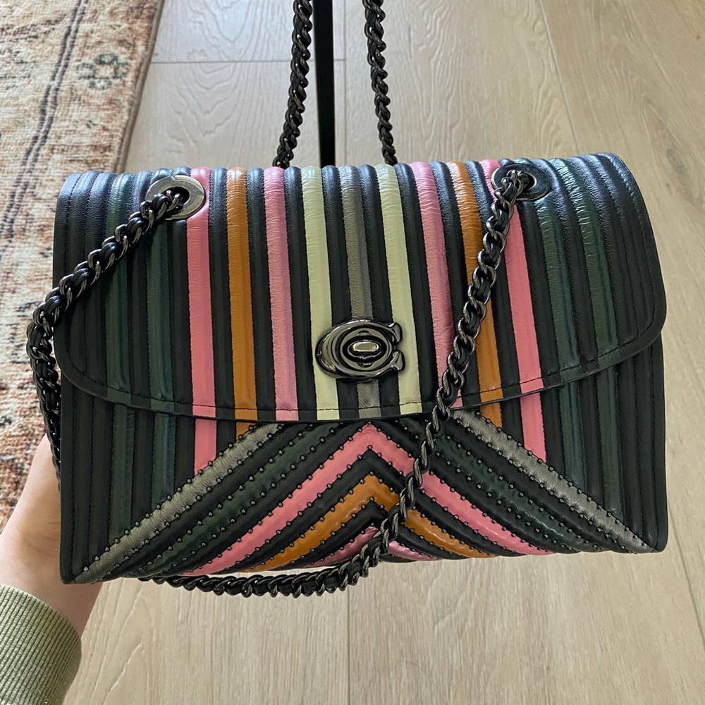 COACH PARKER MULTI COLOR